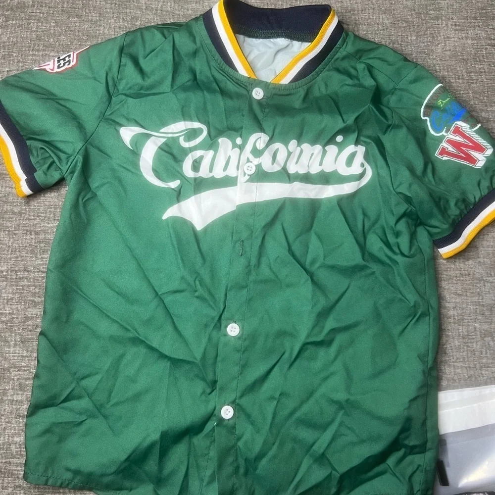 California Green Kids Shirt and Shorts Set